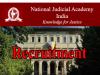 national judicial academy latest notification 2023 