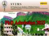 SVIMS Admission 2023