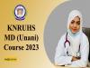 KNRUHS MD Unani Course