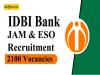 IDBI Bank Recruitment 2023: 2100 Vacancies for Junior Assistant Manager and Executives - Sales and Operations, IDBI Bank ESO Jobs: Apply for 1300 Executives - Sales and Operations Positions, 1300 Executives - Sales and Operations (ESO) Vacancies at IDBI Bank, IDBI Bank Careers: Junior Assistant Manager Recruitment 2023, IDBI Bank JAM Jobs: Apply for 800 Junior Assistant Manager Positions, IDBI Bank Recruitment 2023, IDBI Bank Recruitment: 800 Junior Assistant Manager Vacancies, 