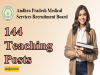 APMSRB Recruitment 2023  APMSRB Assistant Professors Vacancy  144 Teaching Posts in AP Government  APMSRB Assistant Professors Recruitment Notification  