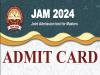 JAM 2024 Admit card