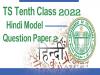 TS Tenth Class 2022 Hindi Model Question Paper 2