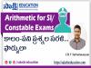 Arithmetic for Si/Constable Exams