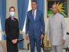 President Ram Nath Kovind meets with Jamaican PM Andrew Holness