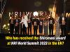 the Shiromani Award at NRI World Summit 2022 in the UK