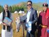 Mongolian President Ukhnaagiin Khurelsukh gifts horse ‘Tejas’ to Rajnath Singh