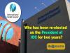 re-elected as the President of ICC for two years