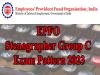 EPFO Stenographer Group C Exam Pattern 2023