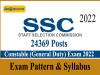 SSC 24369 Constable GD Posts Exam Pattern