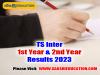 TS Inter 1st and 2nd year results 2023