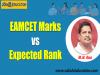 EAMCET- 2023  Marks VS Expected Rank
