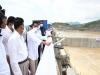 YS Jagan inspects Polavaram project works directs officials to expedite works