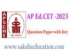 Andhra Pradesh EdCET 2023 Physical Science Question Paper with Key