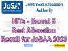 NITs-Round 5 Seat Allocation Result for JoSAA 2023
