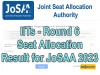 IITs-Round 6 Seat Allocation Result for JoSAA 2023