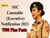 7500 Plus Constable Executive Jobs for Inter Students in SSC, latest jobs