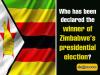 Who has been declared the winner of Zimbabwe's presidential election?