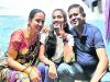 Civil SI achiever Shravani with her parents