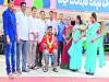 School HM Ramanayya Shetty gets felicitated by teachers, school head master