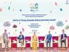 Policy direction discussion for global welfare, Global economic discussion at G20 summit,  World map with G20 nations highlighted, G20 group meeting under India's presidency, India's G20 Presidency meeting,  Finance Minister Nirmala Sitharaman speaking at a podium, 