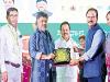State Pavilion Shines at Bangalore Organic Fair   Best State Pavilion at International Organic Trade Show   Award for the best Pavilion in Andhra Pradesh   State Pavilion Wins Best Award