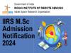 IIRS MSc Admission Notification 2024     IIRS   GeoInformationScience  Indian Institute of Remote Sensing 