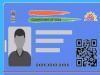 Blue Aadhar Card  Blue colored Aadhaar Card for kids under five  Blue Aadhaar Card with child's details for identification
