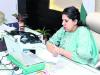 Collector Krithika Shukla video conference with Education Minister