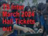 TSBIE Hall Ticket 2024   TS Inter Hall tickets   Intermediate Public Theory Exam Hall Ticket  March 2024 Exam Hall Ticket