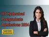 IIIT Hyderabad Postgraduate Admissions 2024 