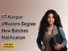 IIT Kanpur eMasters Degree