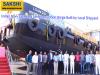 Indian Navy Launches 6th Ammunition Barge Built by Local Shipyard