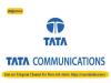 Latest Job Opening in Tata Communications