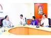Meeting with Newom Technologies for development of Nannaya University
