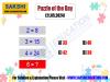 Puzzle of the Day  missing number puzzle  sakshieducation dailypuzzle