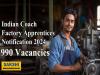 Indian Coach Factory Apprentices Notification 2024 