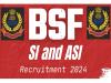 BSF ASI Physiotherapist recruitment  Para Medical Staff jobsApplications for the posts of SI and ASI in Border Security Force  BSF SI Staff Nurse recruitment  BSF ASI Lab Technician recruitment 