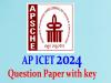 Andhra Pradesh ICET 2024 Question Paper (Shift-1) with Key