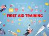First aid trainings in Redcross  Dr. Srikanth and Golivi Ramana conducting professional first aid training at Red Cross Skill Development Center in Srikakulam   End of classes on professional first aid at skill development center  