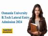 Osmania University Admissions
