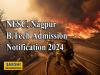 NFSC Nagpur B.Tech Admission Notification 2024