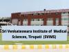 Job applications for medical posts at SVIMS University