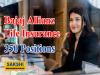 350 Positions in Bajaj Allianz Life Insurance, Kurnool