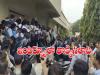 Gujarat Job Interview Video Viral  Crowded hotel lobby during job interview
