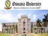 Osmania University  Osmania University PhD admissions  Eligibility criteria for PhD in Osmania University  
