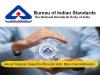 Bureau of Indian Standards Consultant Notification 2024 