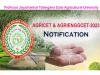 Admissions notifications for AGRICET and AGRIENGGCET 2024