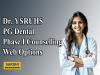 Dr. YSRUHS PG Dental Phase I Counselling Web Options 