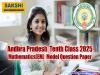 Andhra Pradesh Tenth Class 2025 Mathematics(EM) Govt.Model Question Paper